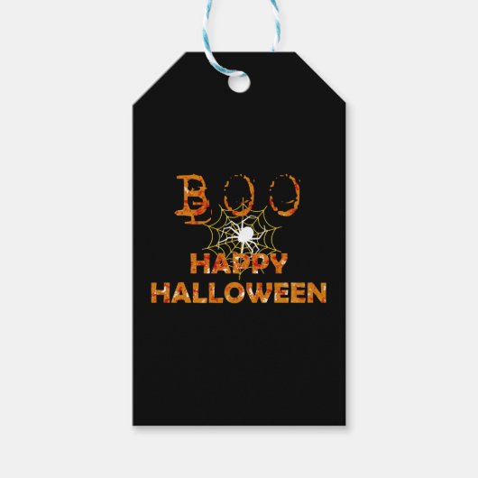Happy Halloween Cadeaulabel (Voorkant)