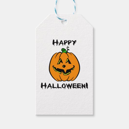 Happy Halloween! Cadeaulabel (Voorkant)