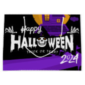Happy Halloween Cadeaux Sacs 2024 Grand (Devant)