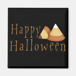 Happy Halloween Candy Corn Magneet