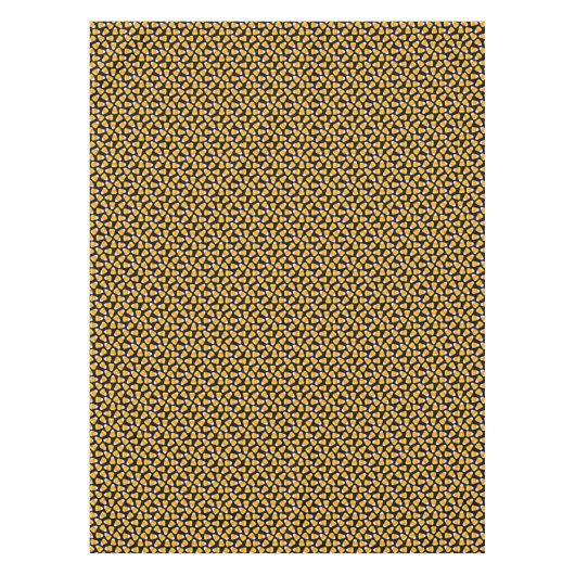 Happy Halloween | Candy Corn Pattern Tafelkleed (Voorkant)