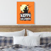 Happy Halloween Canvas Afdruk (Insitu (Slaapkamer))