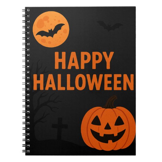 Happy halloween carnet  (Devant)
