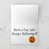 Happy Halloween ! Carte de crédit (Intérieur)