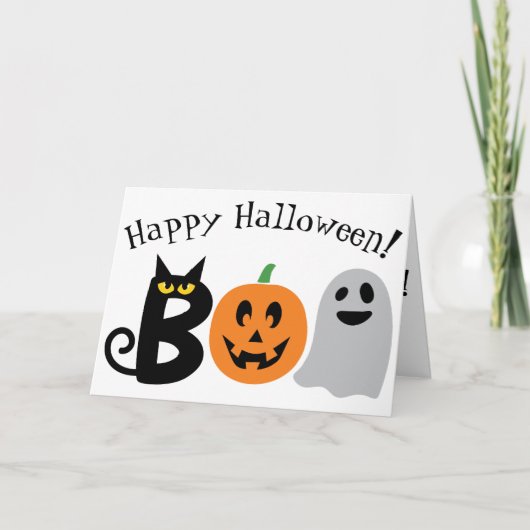 Happy Halloween ! Carte de crédit (Devant)