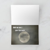 Happy Halloween - Carte de voeux (Intérieur)