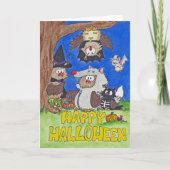 HAPPY HALLOWEEN Carte de voeux par Nicole Janes (Devant)