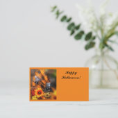 HAPPY HALLOWEEN - CARTE FLORISTIQUE (Debout devant)