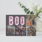Happy Halloween Carte photo moderne (Debout devant)
