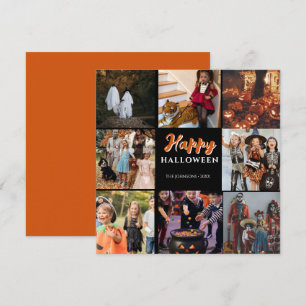Happy Halloween Carte photo moderne