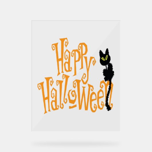 HAPPY HALLOWEEN CAT (Recto)