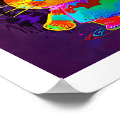 Happy Halloween Cat Poster (Hoek)