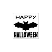 Happy Halloween chauve-souris tampon (Impression)