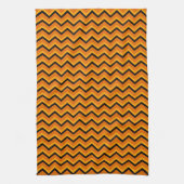 Happy Halloween Chevron Theedoek (Verticaal)