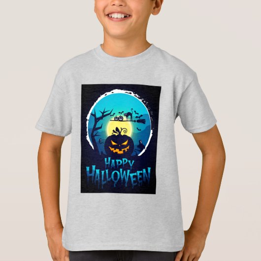 Happy Halloween Costume T-Shirt (Voorkant)