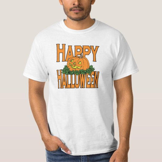 Happy Halloween Costume Value-shirt T-shirt (Voorkant)