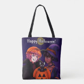 Happy Halloween Costumes Draagtas (Achterkant)