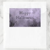 Happy Halloween Custom Haunted Sky Sticker (Sac)