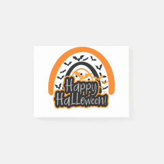 Happy Halloween Cute Ghost Boo Post-it® Notes (Voorkant)