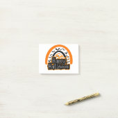 Happy Halloween Cute Ghost Boo Post-it® Notes (Op bureau)