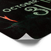 Happy Halloween Cute Monsters Poster (Coin)