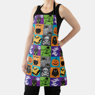Happy Halloween Cute Pattern Schort