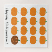 Happy Halloween Cute Pumpkin Patch Legpuzzel (Horizontaal)