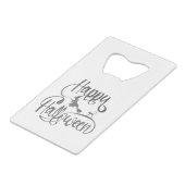 Happy Halloween dégradé volant sorcière chat (Dos Angle)