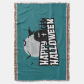 Happy Halloween Deken (Voorkant Verticaal)