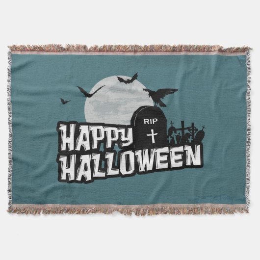 Happy Halloween Deken (Voorkant)