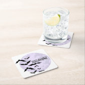 Happy Halloween Dessous-de-verre en papier (En situation)