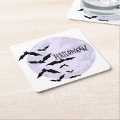 Happy Halloween Dessous-de-verre en papier (Incliné)