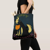 Happy Halloween Dog Draagtas (Dichtbij)