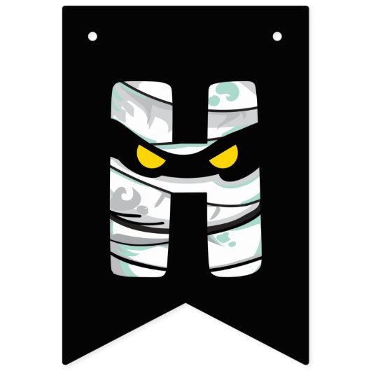 Happy Halloween drapeaux de Bunting sur le thème d (Deuxième drapeau)