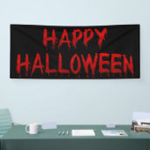 Happy Halloween Driving Blood Spandoek (Beurs)