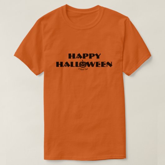 Happy Halloween - Een MisterP Shirt (Design voorkant)