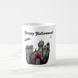 Happy Halloween Éffrayant Castle Mug