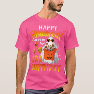 Happy Halloween en ja zijn mijn 13e verjaardag okt T-shirt