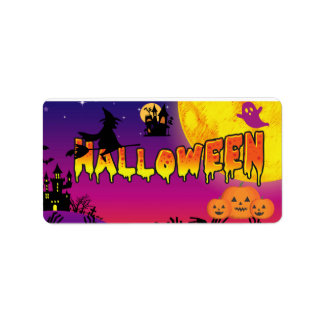 Happy Halloween Etiket