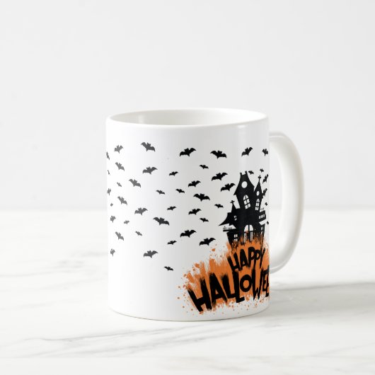 Happy Halloween Fall Mug (Devant droit)