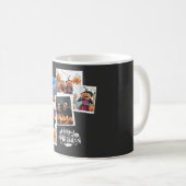 Happy Halloween Famille Photo Collage Mug (Devant droit)