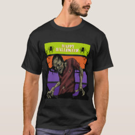 Happy Halloween Family Paar Matching Zombie Zomb T-shirt