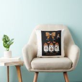 Happy Halloween – fantômes café mignons Kussen (Stoel)