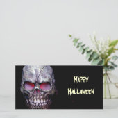 Happy Halloween Feestdagenkaart (Staand voorkant)