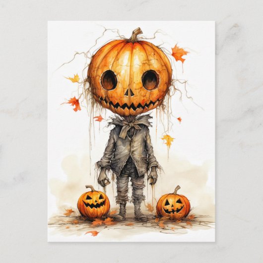  Happy Halloween Fiend Briefkaart (Voorkant)