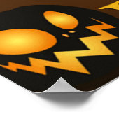 "HAPPY HALLOWEEN" FLYING WITCH POSTER (Hoek)