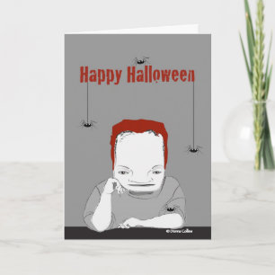 Happy Halloween Frankenstein Kaart