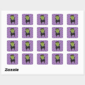 Happy Halloween Frankenstein Sticker (Feuille)