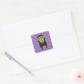 Happy Halloween Frankenstein Sticker (Enveloppe)