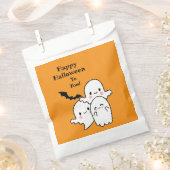 Happy Halloween Fun Ghost personaliseren Bedankzakje (Geknipt)